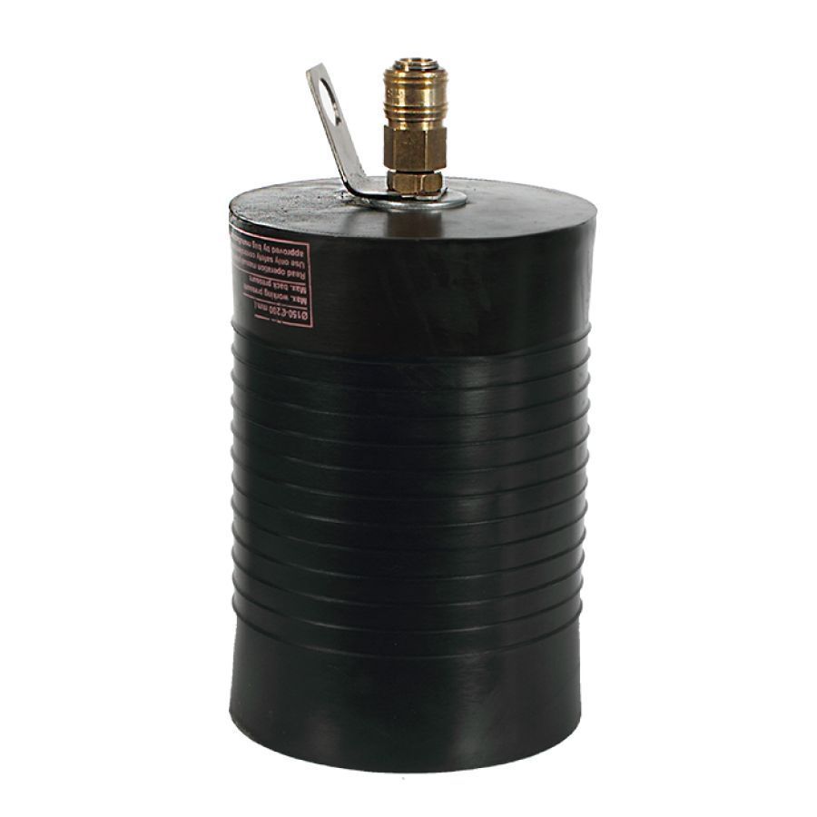 Obturateur de canalisation toutes tailles - caoutchouc NR-SBR renforcé Kevlar - avec ou sans passage_1