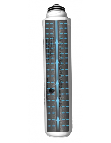 Cartouche charbon activé Argent CA200 - Élimine mauvais goût, odeurs et polluants_1