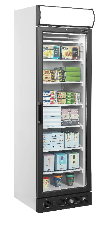 Congélateur vertical vitré UFSC371GCP ( 300 / 270L) Blanc TEFCOLD_1