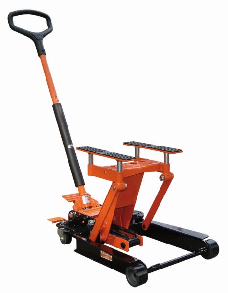 Cric multiusage 1T - BH1M1000 - levage voitures, motos, quads - système à double piston_1