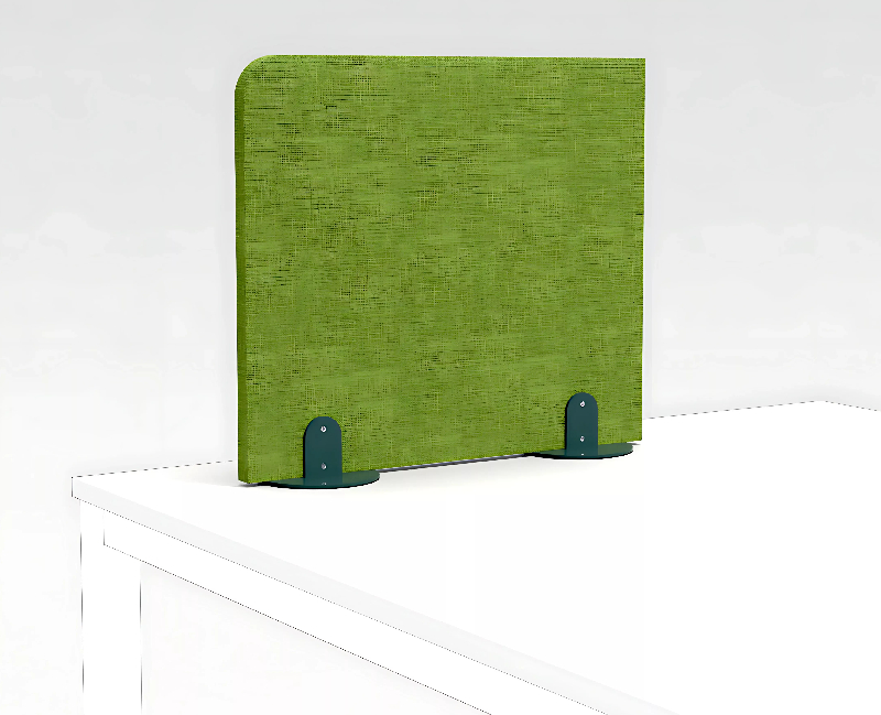 Panneau écran acoustique pour bureau avec pieds circulaires So Tineo_1