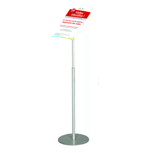 Porte-affiche a5 sur pied télescopique - réf.216407_1