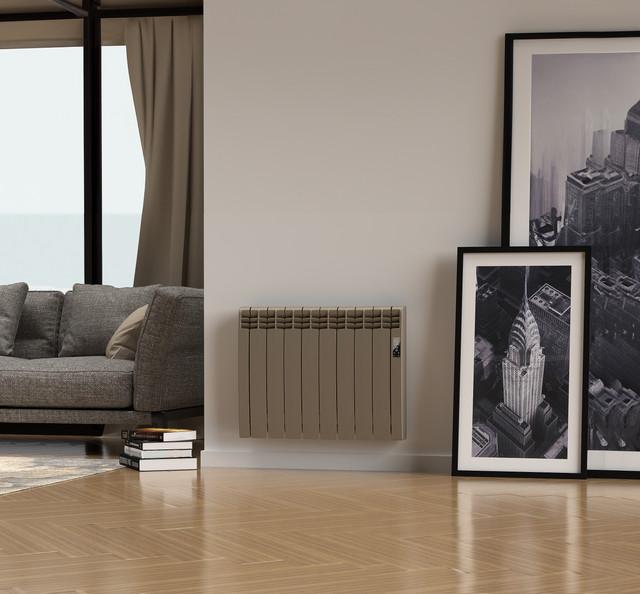 Radiateur SERIE D Design 5 éléments 750W Beige perlé - Rointe - DFR0750R1035T2_1