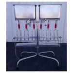 Tireuse manuelle 6 becs en inox - matériel d'occasion SPAGNI 2015 avec tube de niveau et thermomètre_1