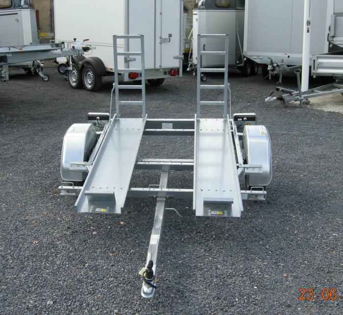 Remorque pour 1 ou 2 quads - Trelgo Duo Quad - acier galvanisé, démontable et modulable_1