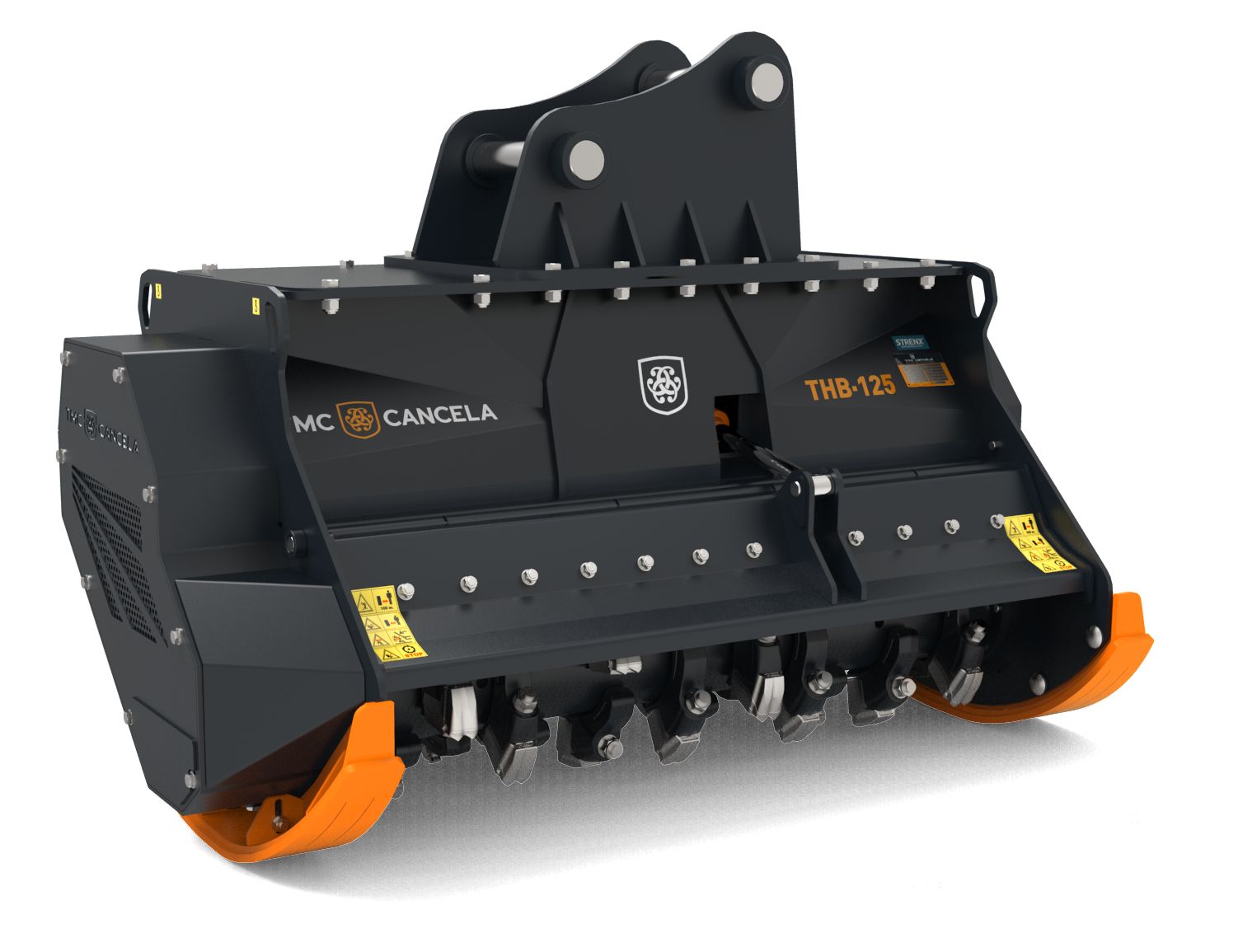 Broyeur forestier efficace pour des travaux intensifs en milieu forestier