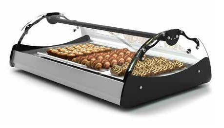 Vitrine chauffante avec étagère 1020mm Chaleur sèche Série MAXISELF SAHARA Sayl_1