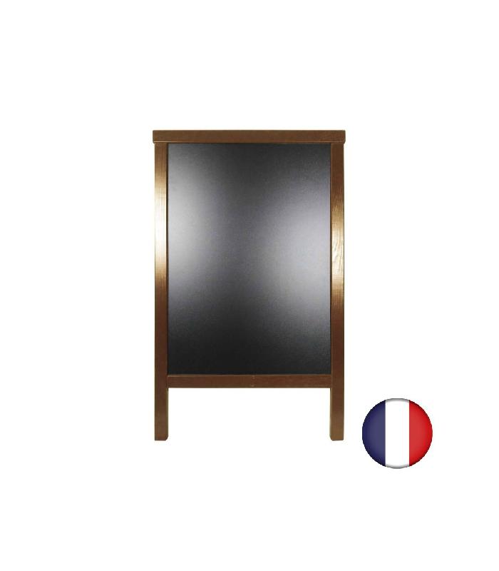 Chevalet stop trottoir - Cadre bois, dimensions 90 x 55 cm - Référence : LSTF49CH_1