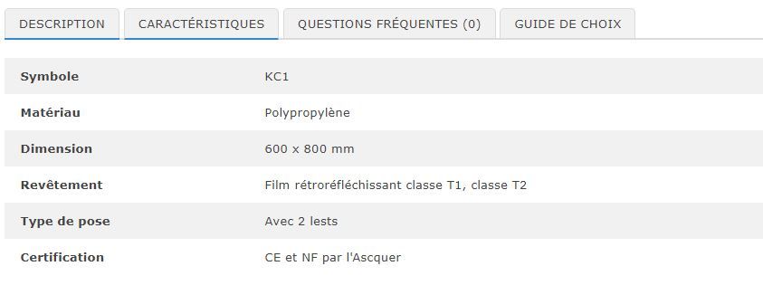 30000 - Panneau de chantier KC1 route barrée - plastique jaune - 800 x 600 mm_1