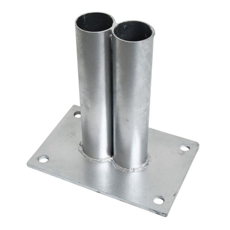 Accessoire de fixation pour barrière à sceller - Fixation au sol double / 45_1