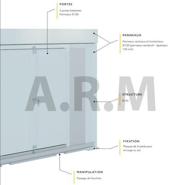 Bungalow coupe-feu certifié 120 min_1