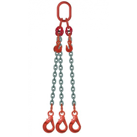Elingue chaîne réglable avec crochets à verrouillage automatique Référence 4335X_1