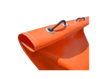Sac de lestage en PVC orange - 640 g/m², résistant aux UV, 15 kg de capacité_1