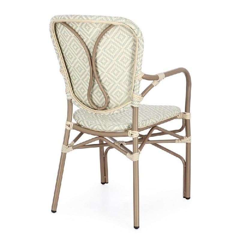 Chaise avec accoudoir Cadeira Tiffany 55 x 62 x 93 cm - par 8_1