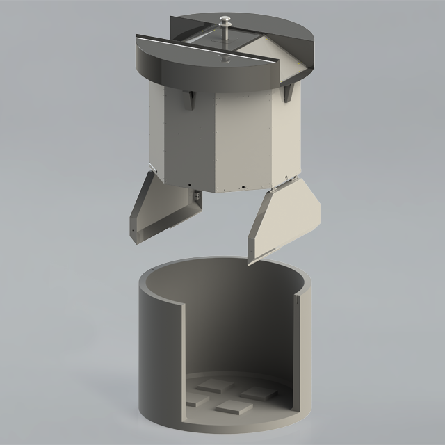 Conteneur d'apport volontaire semi-enterré à deux avaloirs - Toronto - Design adaptable et modulaire_1