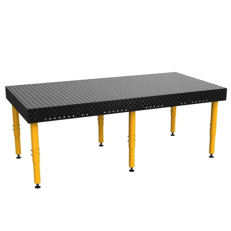 Table de soudage robuste Alfa 16 2400x1200mm Ø16 - BuildPro_1