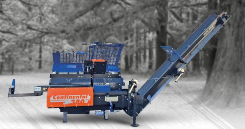 Combiné à bois de chauffage continental 380-400 - balfor - diamètre de coupe 38 cm_1