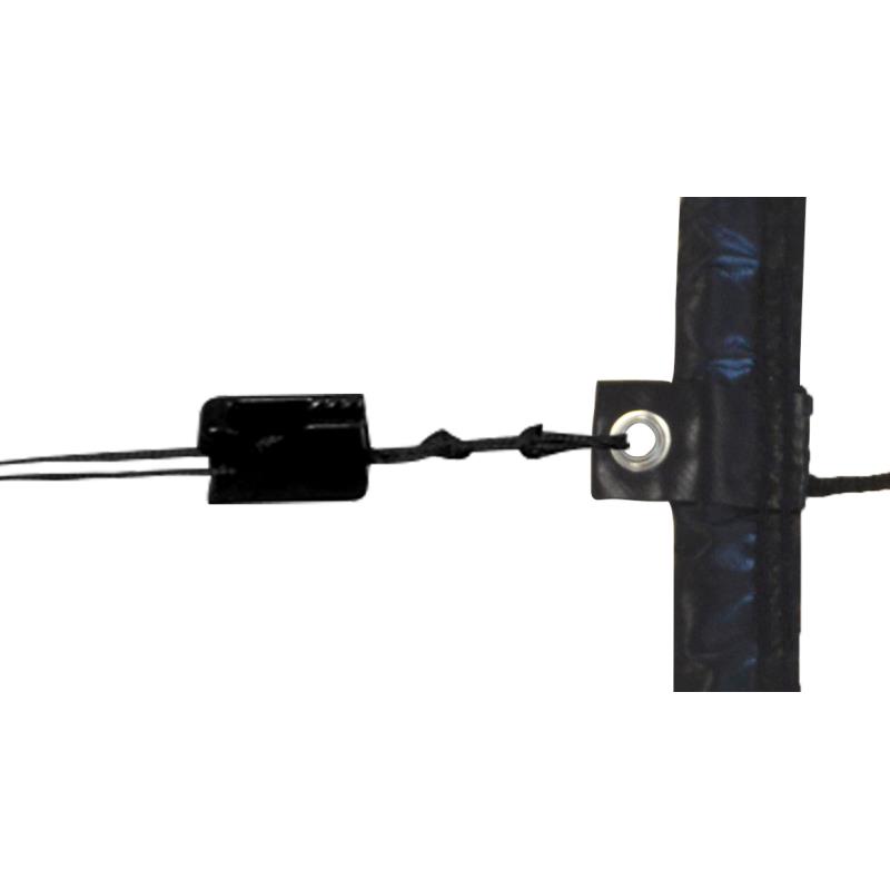 Filet de volley ball haute competition 9.5x1M 4mm simple - Conforme aux réglementations FFVB et FIVB - Idéal pour les compétitions de haut niveau_1