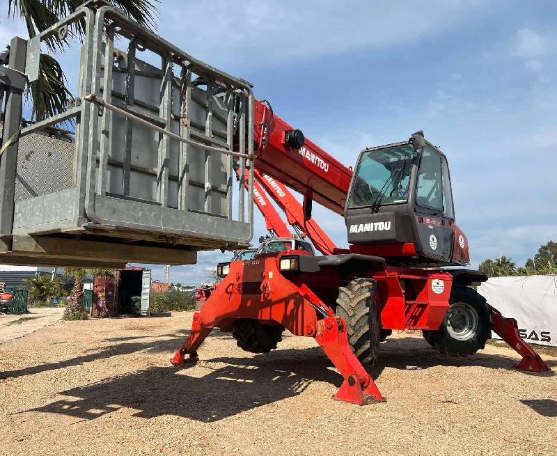 Chariot télescopique Manitou MRT 1635 - 2009 - 3,5 T - 16 m de hauteur de levée_1