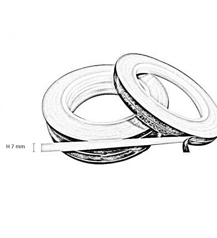 Ruban adhésif dissipateur double face 25m pour ruban LED - Référence DBLF - Protection contre la surchauffe_1