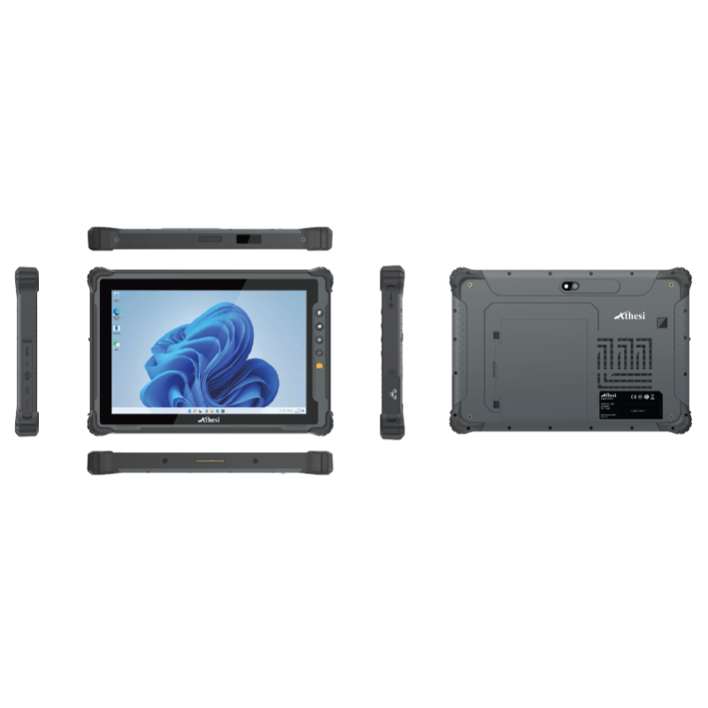 Tablette durcie performante et robuste - Athesi E10E - Windows 11, écran 10.1'', IP65, 8Go RAM, 128Go stockage_1