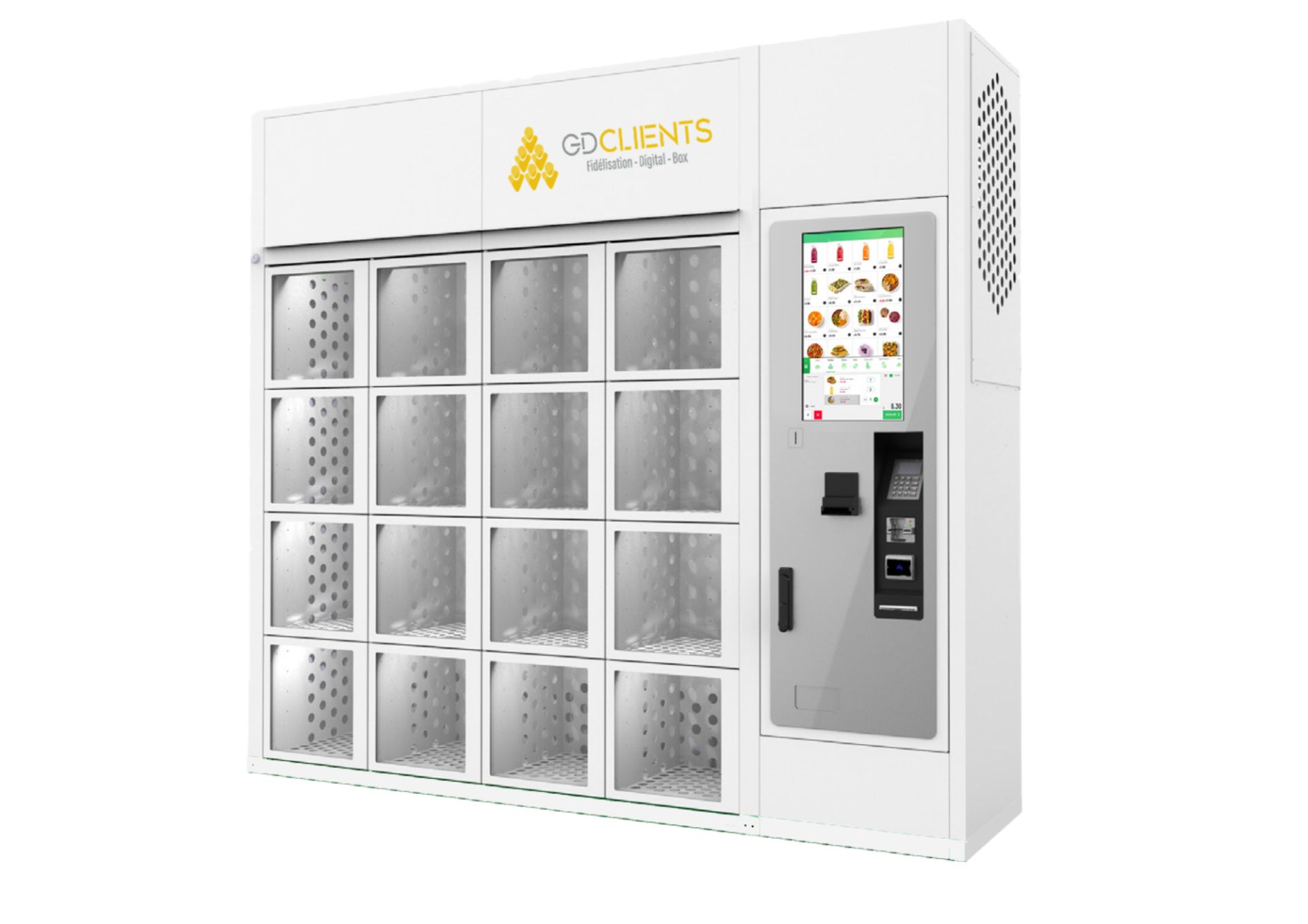 Casier connecté équipé d'une gestion intelligente de température - FOOD BOX_1
