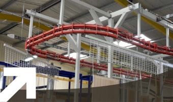 Convoyeur aérien birail avec une charge de 0 à 4000 kg - société alm_1