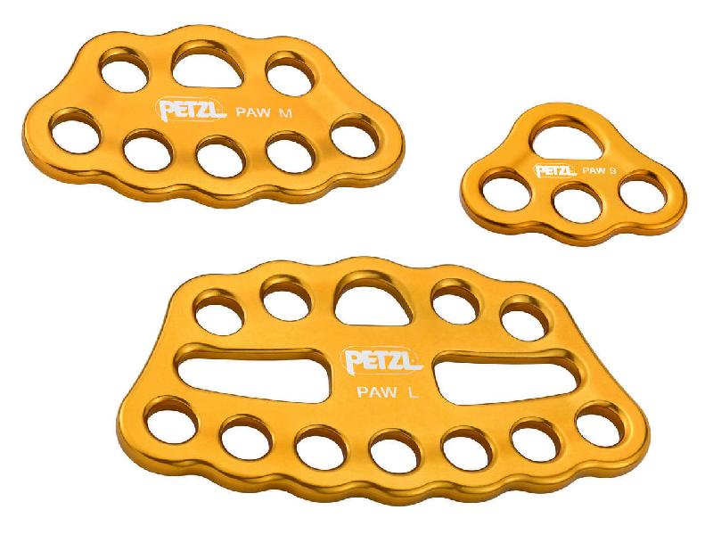 Multiplicateur d'amarrages PAW S - Petzl - Aluminium léger et robuste - 36 kN - Certifié CE et NFPA_1
