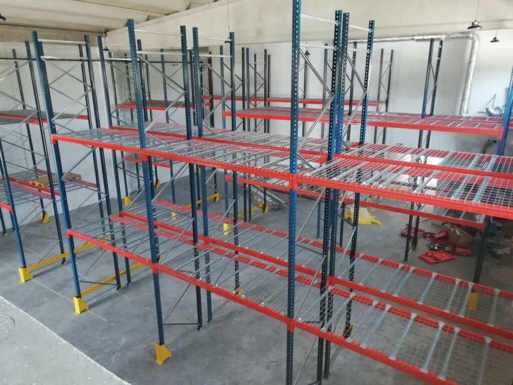 Rayonnage lourd à palettes pour industries - montage sur site - GAP MATERIEL_1