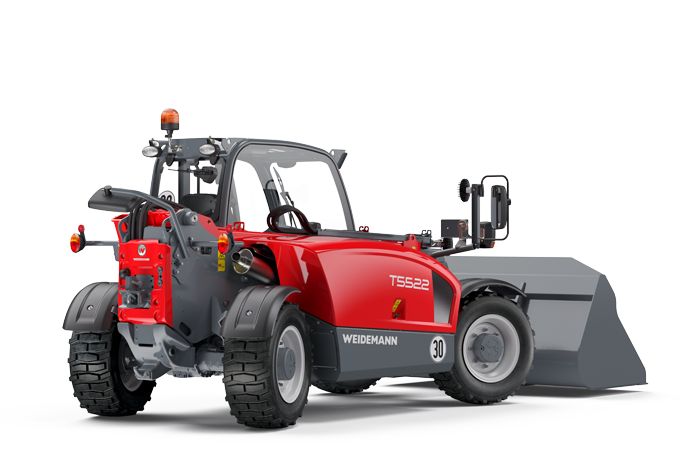 Weidemann T5522 - Chariot télescopique compact - Hauteur de levage et stabilité optimisées_1