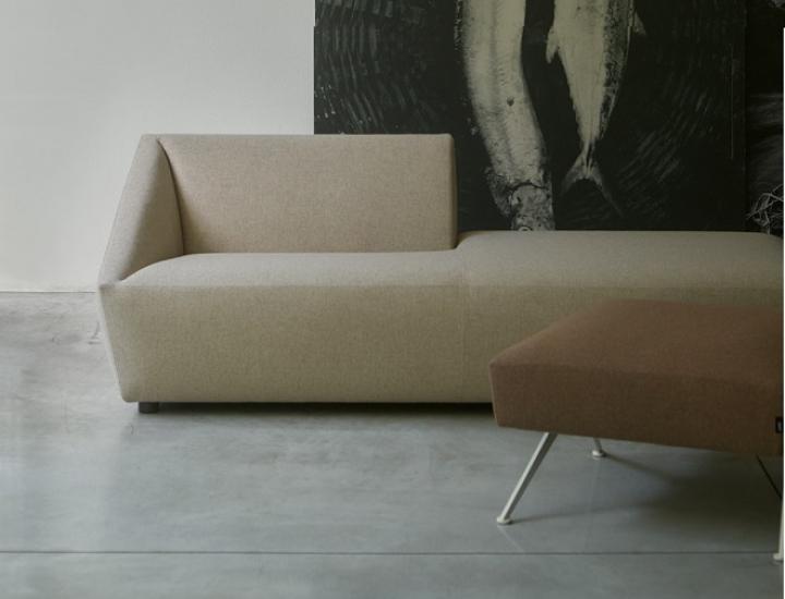 Canapé Amarcord avec méridienne- ref : amarcord_1