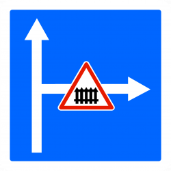 Panneau indication C24c - Conditions particulières de circulation sur la route - Gamme Innov - WP Signalisation_1