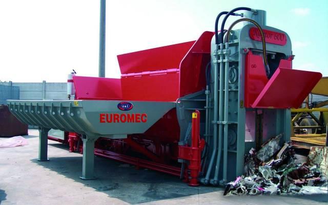 Presse cisaille transportable - Série Raptor - Euromec - pour ferrailles et métaux non ferreux_1