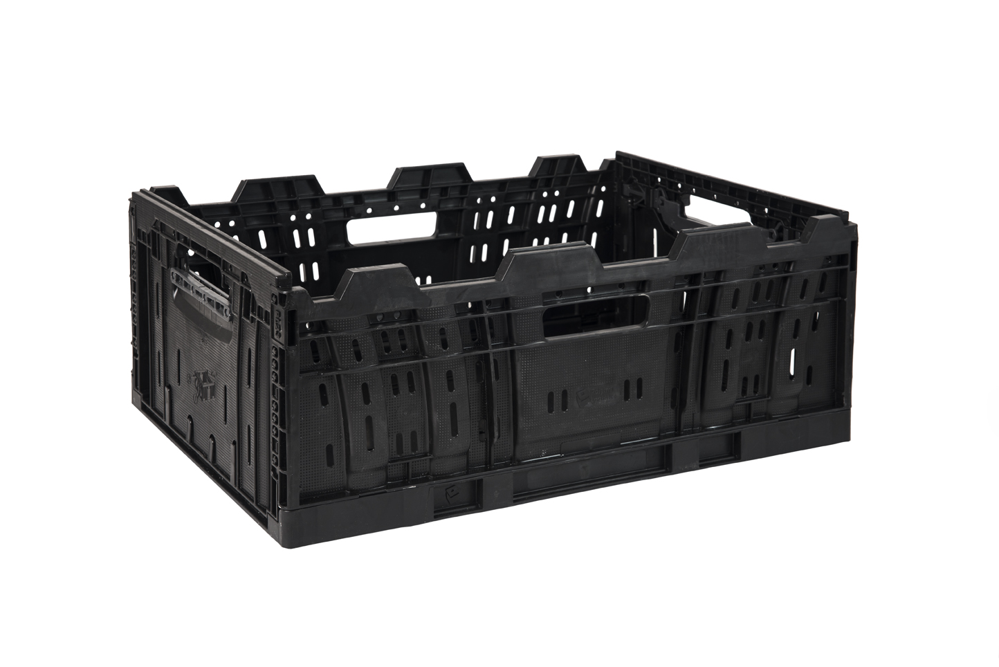 Bac pliable avec verrou actif 623 - pliable, empilable et écologique - capacité 47L_1