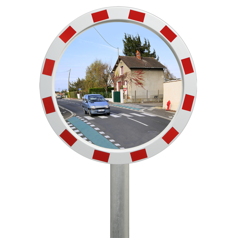 Miroir pour l'industrie ou voies privées - Gamme Economique - Diamètre 600 mm - Garantie 3 ans_1