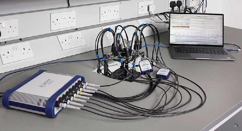 Oscilloscope USB PicoScope 6804E - 8 voies, 500 MHz, 8 bits, mémoire 2 Géch, générateur de formes 50 MHz_1