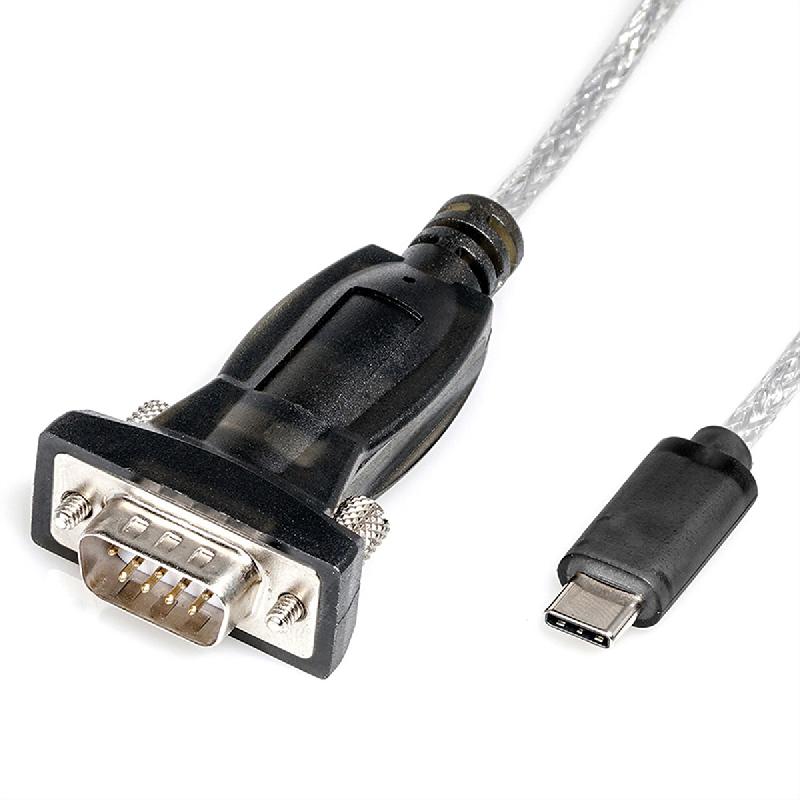 ROLINE Convertisseur USB / série, type C - RS232, noir, 1,8 m_1