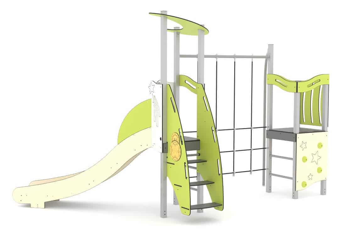 Structure multi-activités métallique Astra - 1KAST0003-03 - Ludoparc - aire de jeux pour enfants dès 2 ans_1