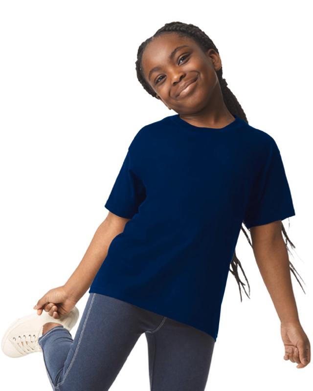 T-shirt enfant Softstyle - Réf: GI6400B - Gildan - 100% coton ring spun pré-rétréci_1