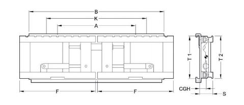 Triple déplacement latéral - 2 palettes - avec 2 tabliers avant mobiles simultanés - DL constant_1