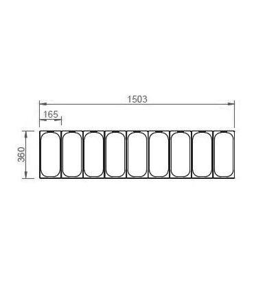 Vitrine à crèmes glacées pour chr, traiteurs, boulangeries, pâtisseries, marchands de glace et snacks -  delight 9 lite / prime iarp_1