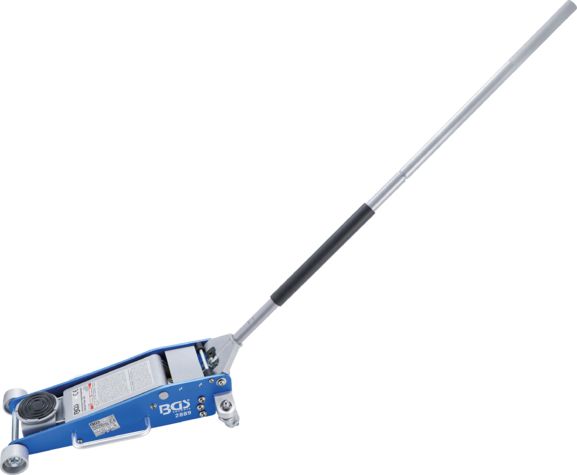 2889 - Cric rouleur BGS Technic - Aluminium et acier - Capacité de chargement 2,5 T - Mécanisme à double piston_1