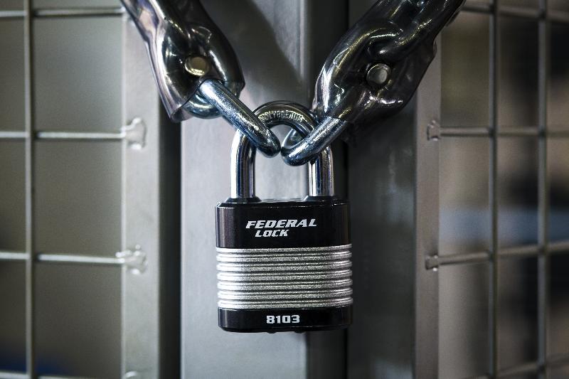 Cadenas à clé Protector 50 mm - haute résistance - acier au molybdène - Federal Lock Thirard_1