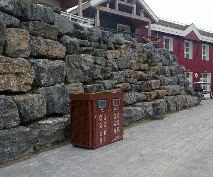 Cache poubelle CPV120-760 - Végétalisable bi-flux ou tri-flux avec options intégrées_1