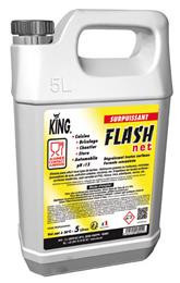 Flash'net degraissant surpuissant haccp toutes surfaces ph13 king bidon de 5l_1