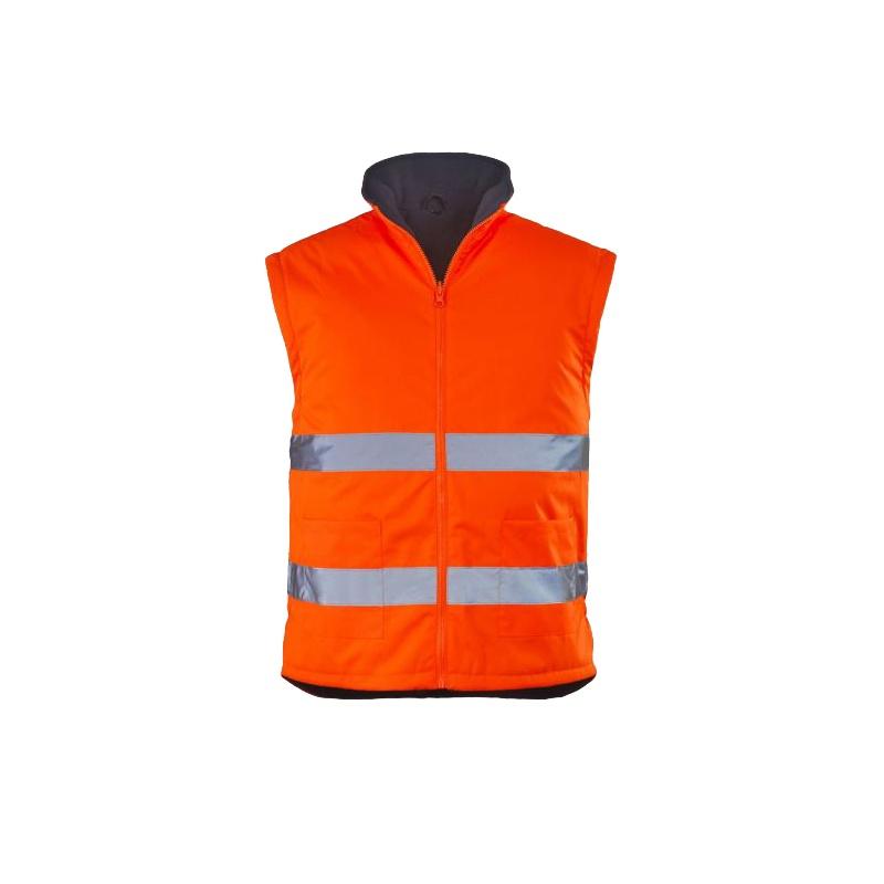 Coverguard Parka Haute Visibilité Keta - Jaune Et Marine Certifiée EN ISO 20471