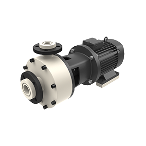 Pompe centrifuge plastique monocellulaire de surface - monobloc pour industries chimiques, traitement d'eau et galvanisation_1