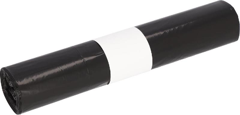 Sac poubelle noir 100L - Lot de 200 sacs - PEBD ultra résistant avec lien de fermeture_1