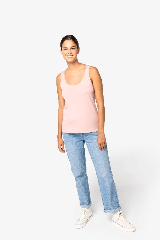 Débardeur écoresponsable femme - 100% coton biologique - Réf: NS341 - Native Spirit_1