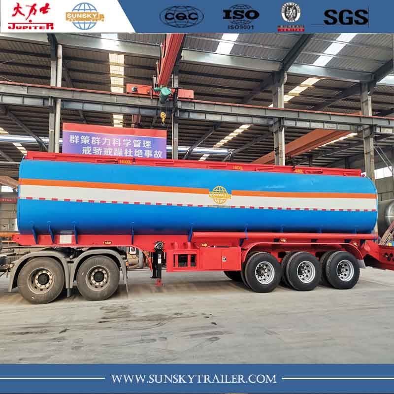 Remorque citerne - Xiamen Sunsky Trailer Co., Ltd - capacité 42 000 L - semi-remorque à 3 essieux_1